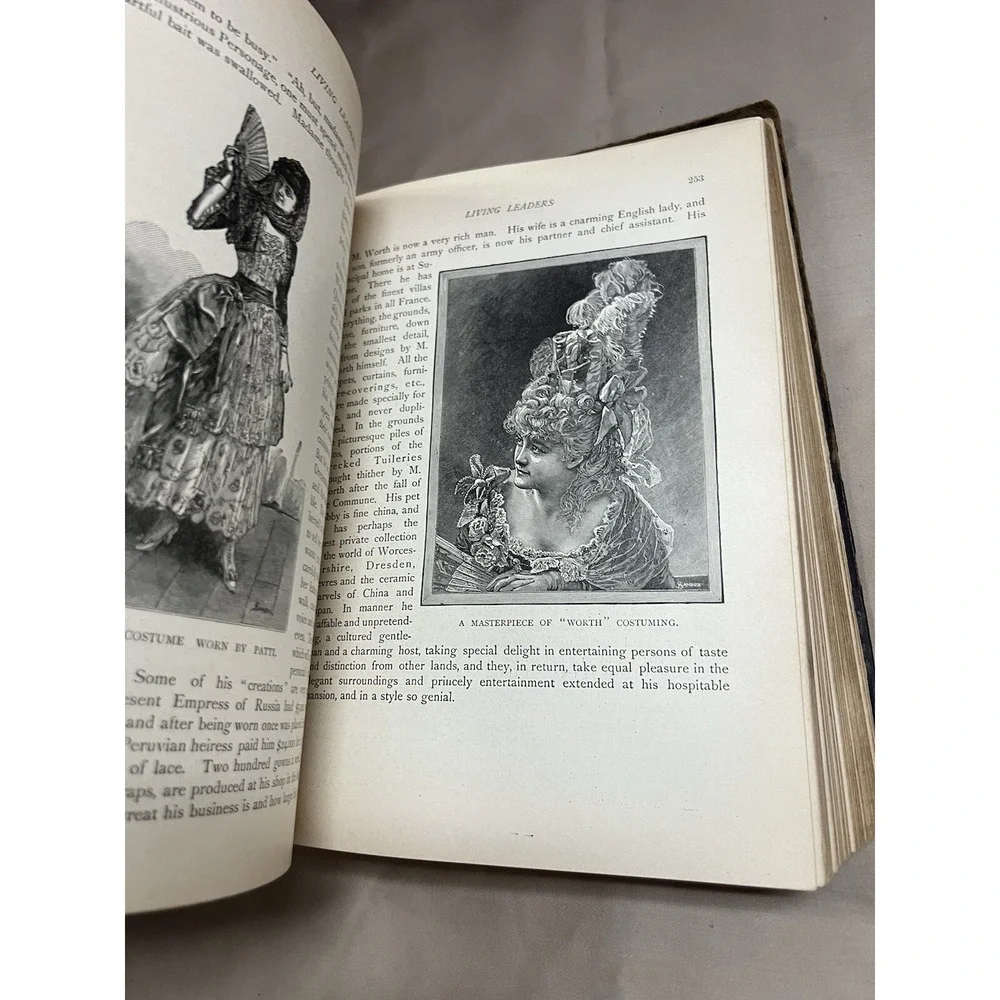 LIVING LEADERS OF THE WORLD: COMPROMISING.‎ 1889, BY WALTER J. BROOKS (858)